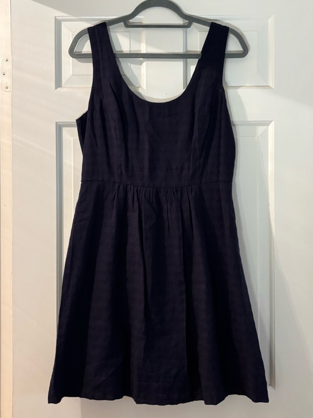 Vineyard Vines Navy Scoop Neck Sleeveless Mini Dress